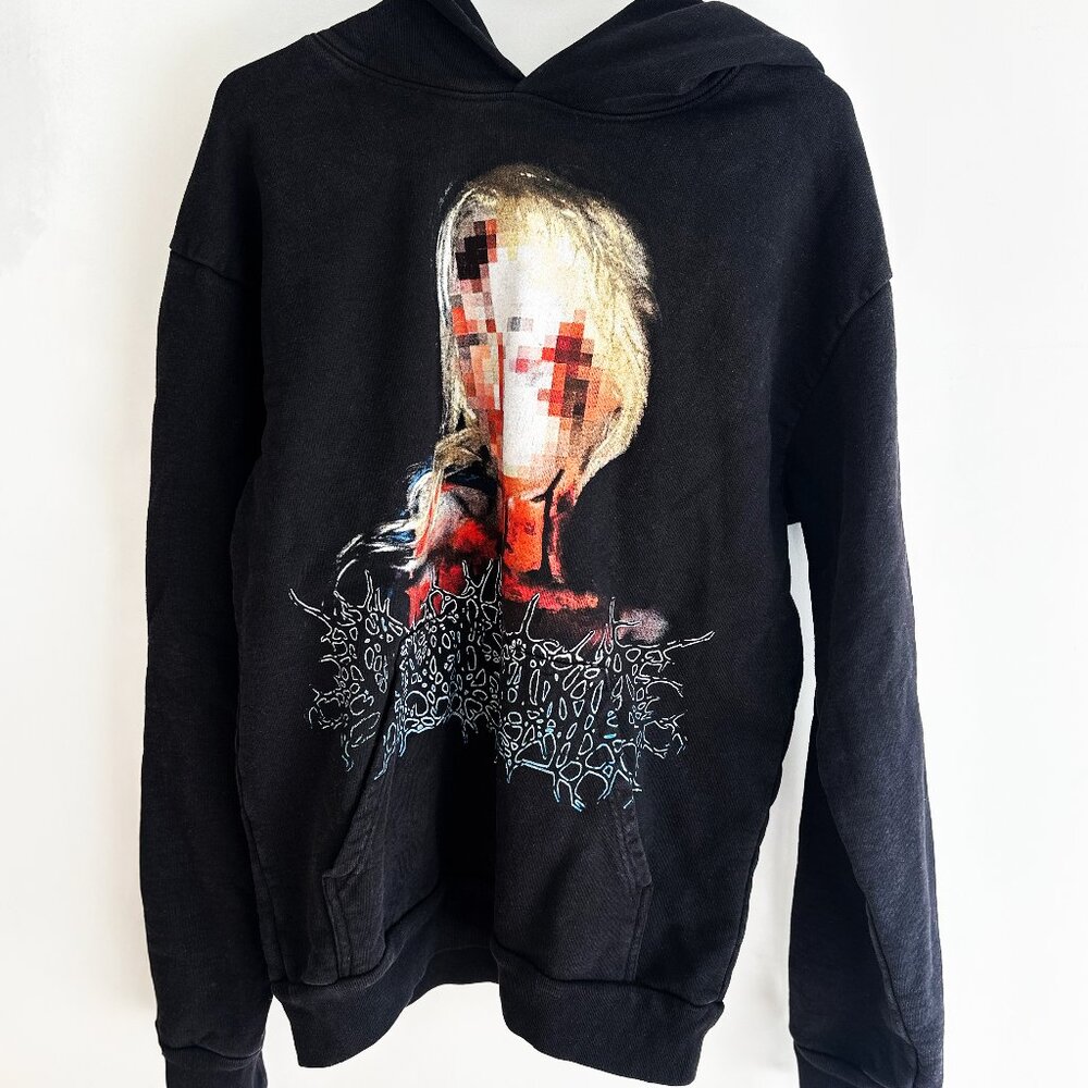 Destroy Lonely Pixel Lady Horror Hoodie